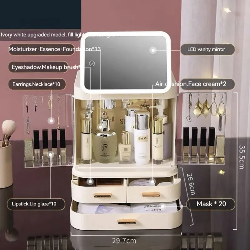 Desktop Cosmetic Storage Box