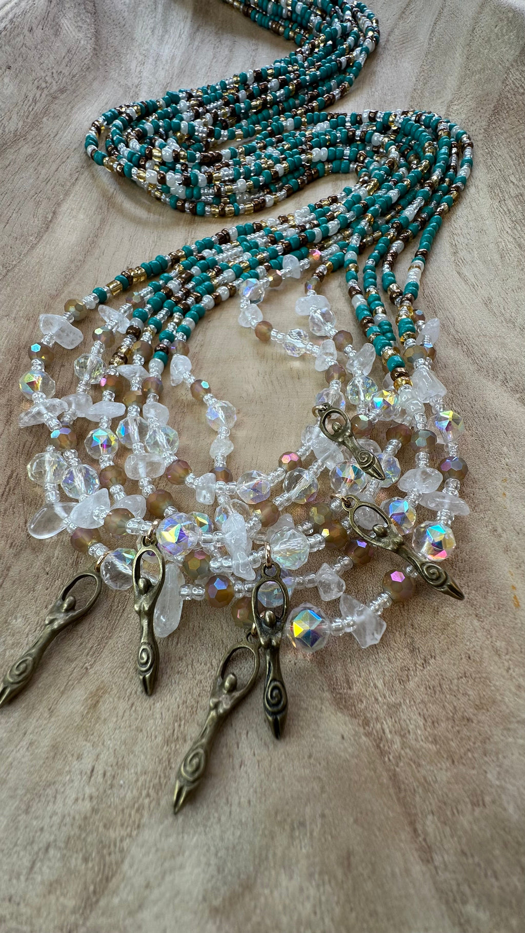 Turquoise Ala Waist Beads