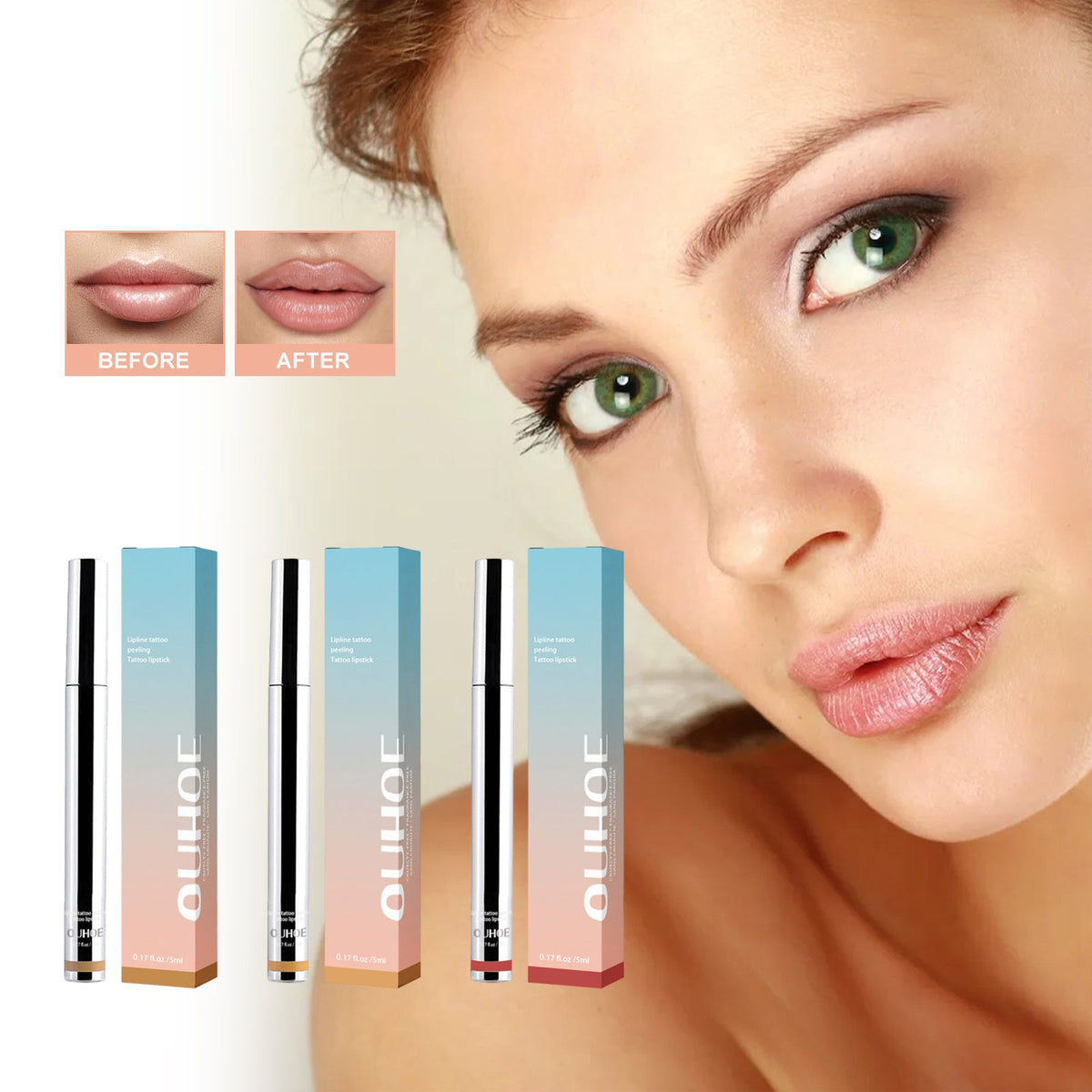 Peel-Off Lip Liner Stain