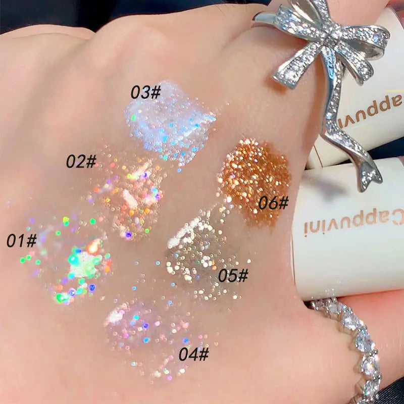 Glitter Liquid Eyeshadow (6 Shades)