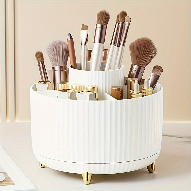 360° Rotating Makeup Brush Holder