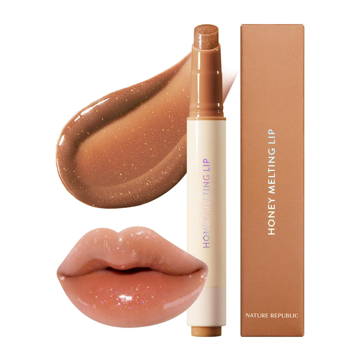 Honey Melting Lip Glitter