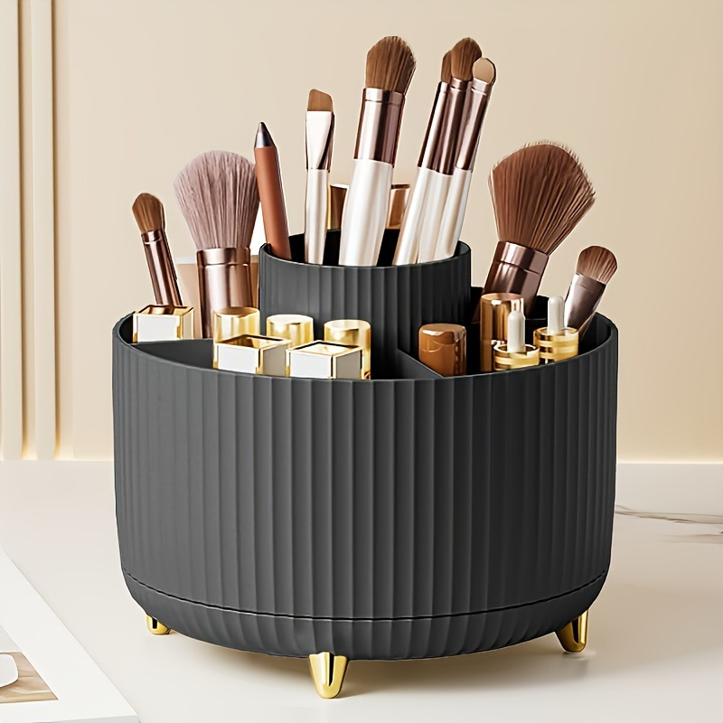 360° Rotating Makeup Brush Holder