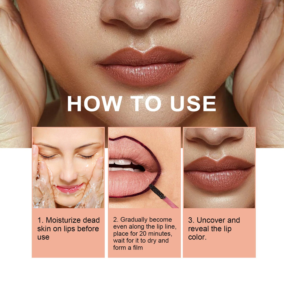 Peel-Off Lip Liner Stain