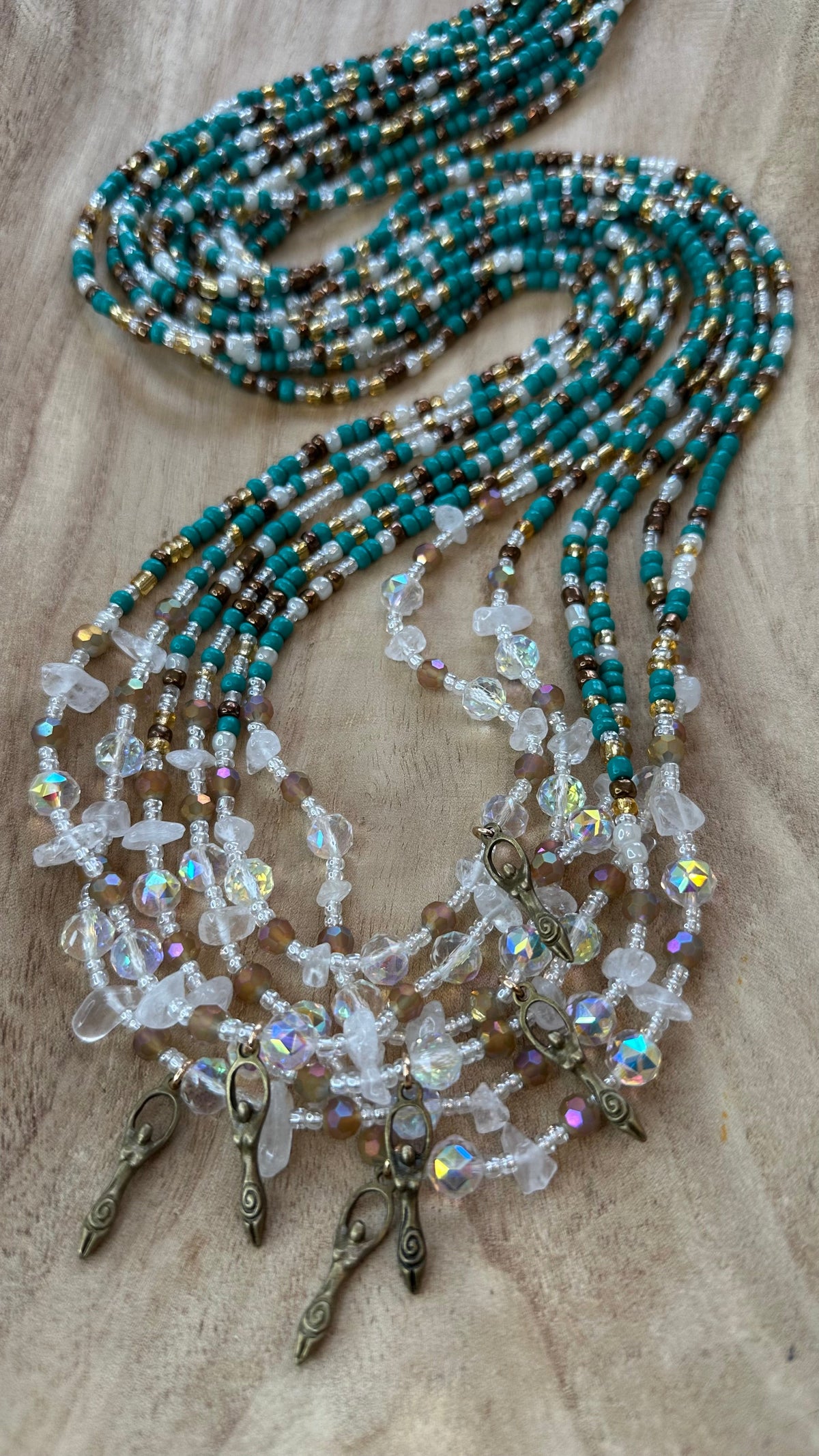 Turquoise Ala Waist Beads
