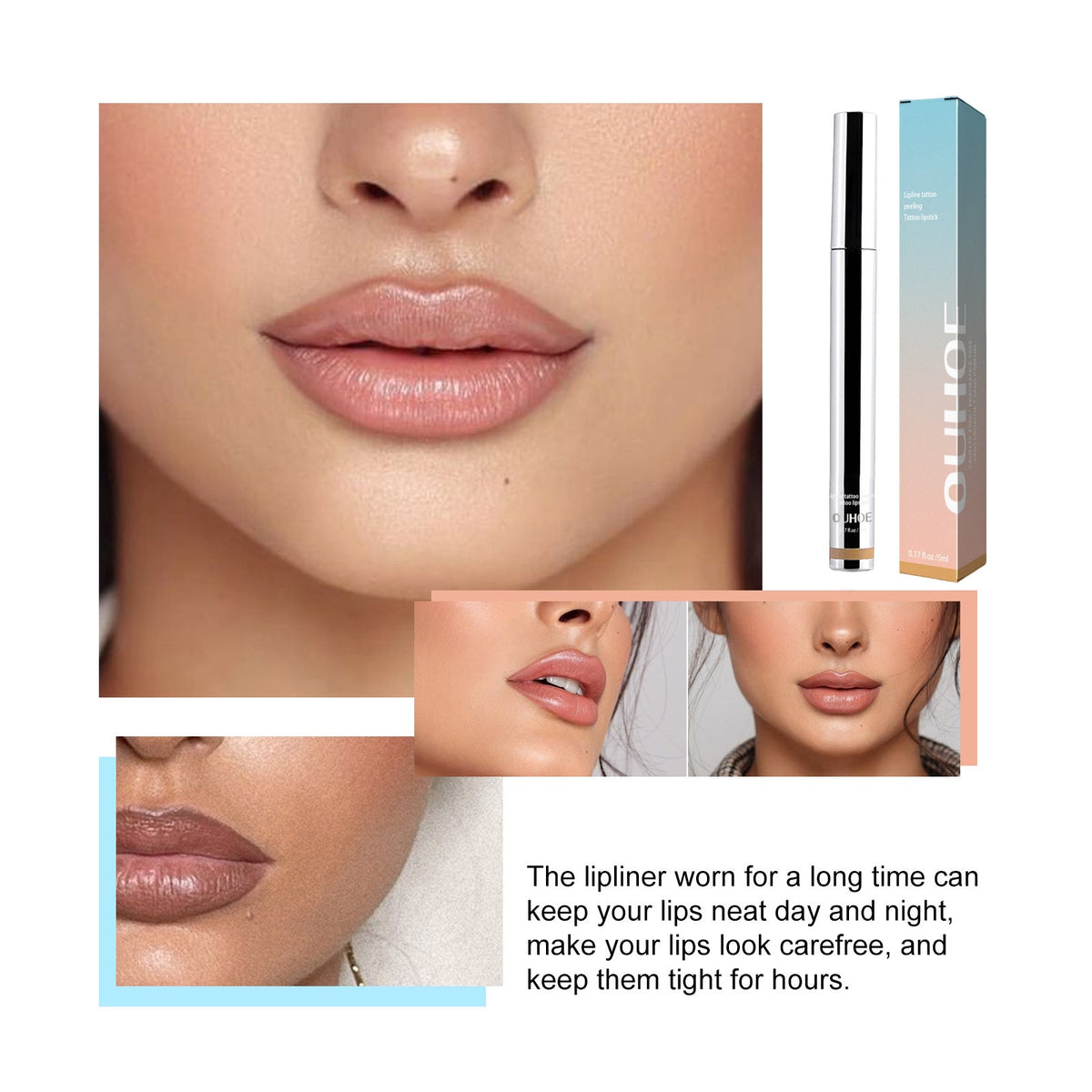 Peel-Off Lip Liner Stain