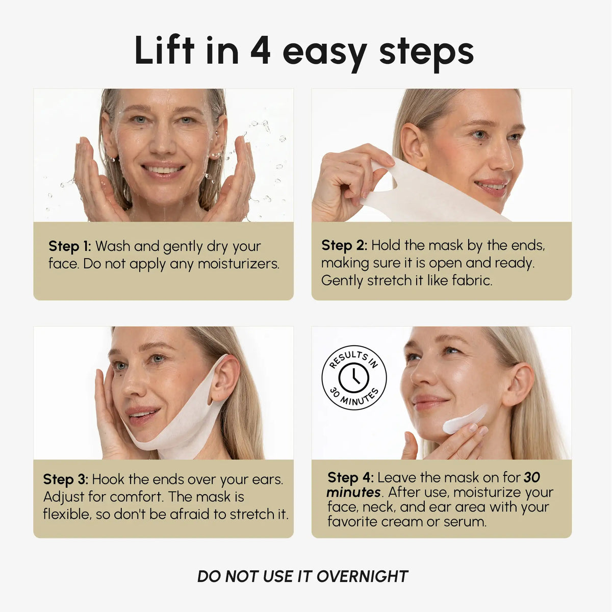 24K Gold V-Line Lifting Mask (20 Pack)
