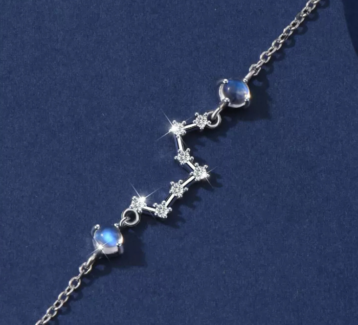 Moonstone Constellation Bracelet
