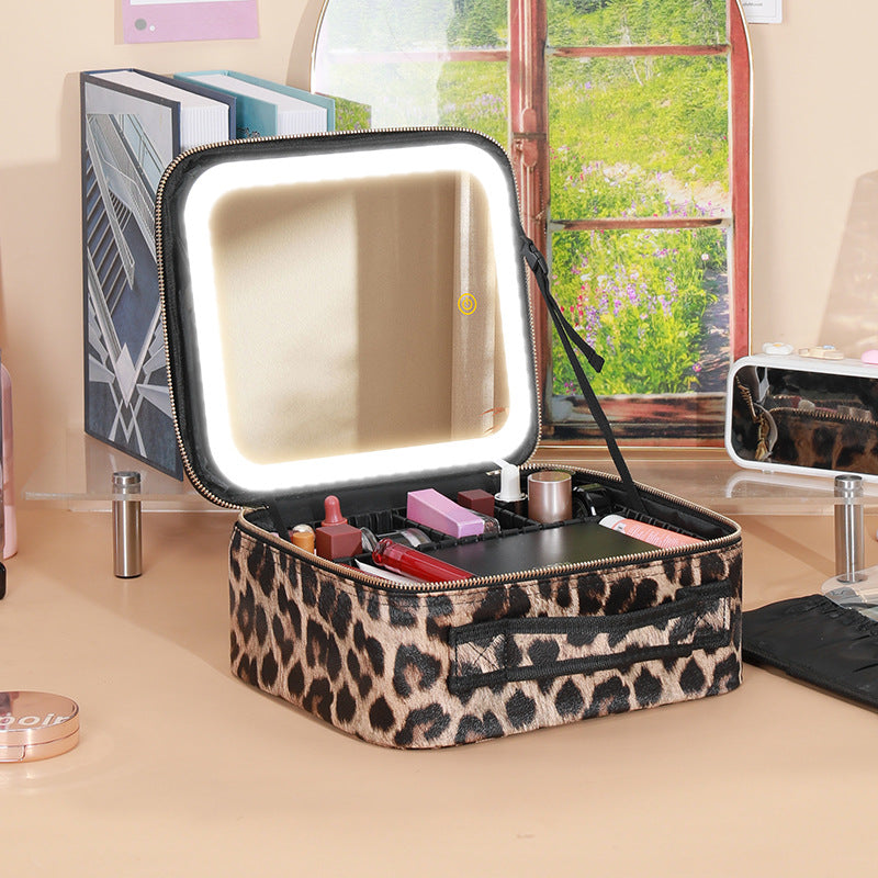 Lighted LED Cosmetic Bag